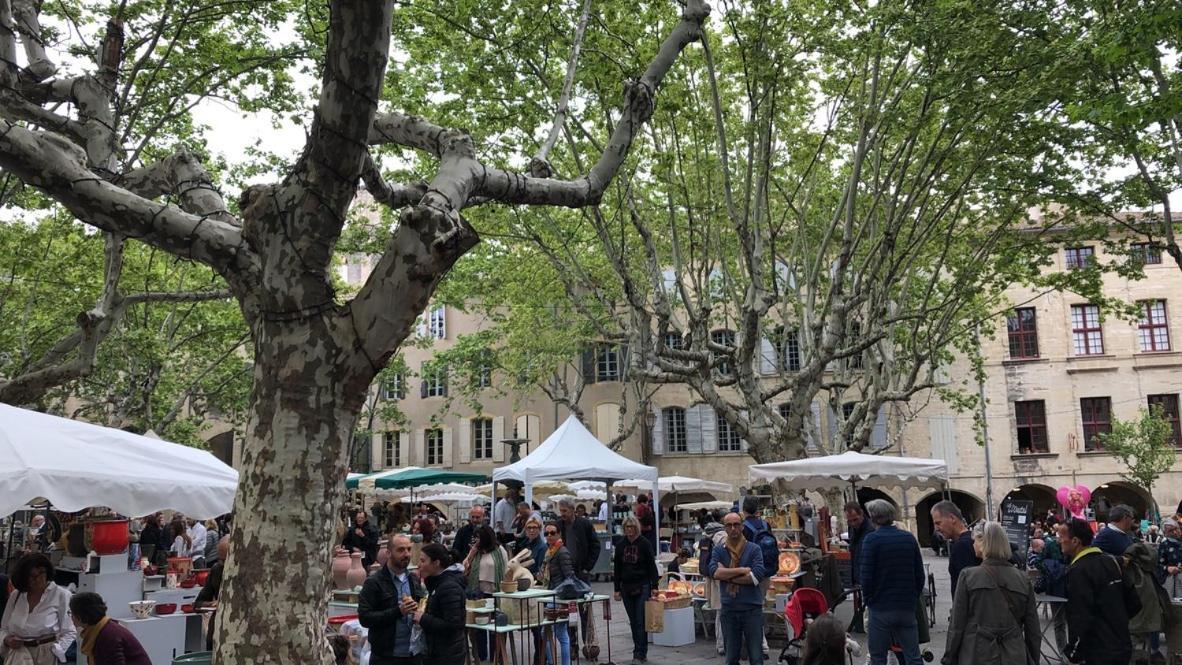 Uzes A Pied, Appartement Dans Cadre D'Exception Ngoại thất bức ảnh